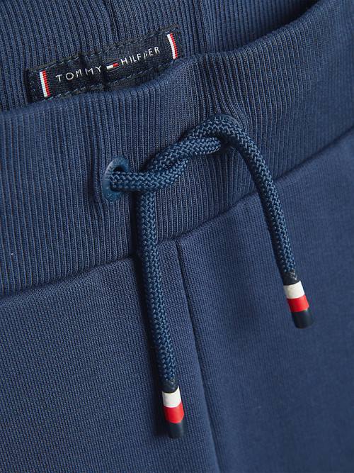 Tommy Hilfiger Essential Drawstring Sweat Shorts Fantje Hlače Modra | TH839JHC