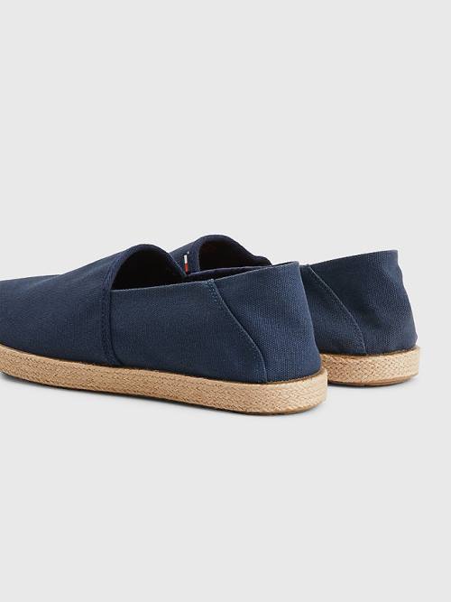 Tommy Hilfiger Essential Espadrilles Moški Casual Čevlji Modra | TH687JYT