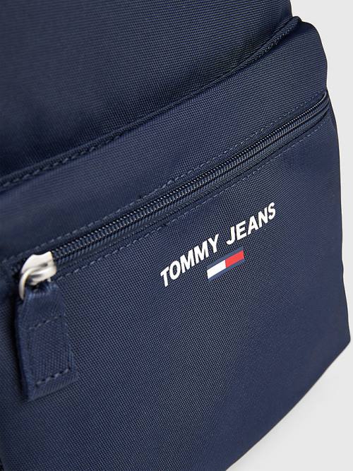 Tommy Hilfiger Essential Logo Backpack Ženske Torbice Modra | TH071VEL