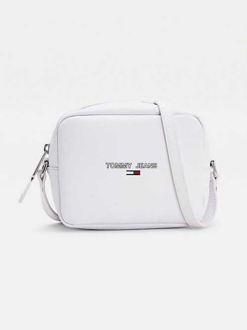 Tommy Hilfiger Essential Logo Camera Ženske Torbice Bela | TH276VFN