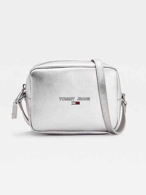 Tommy Hilfiger Essential Logo Camera Ženske Torbice Siva | TH538NMZ