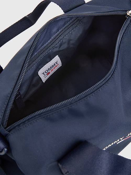 Tommy Hilfiger Essential Logo Crossover Ženske Torbice Modra | TH694ZIQ