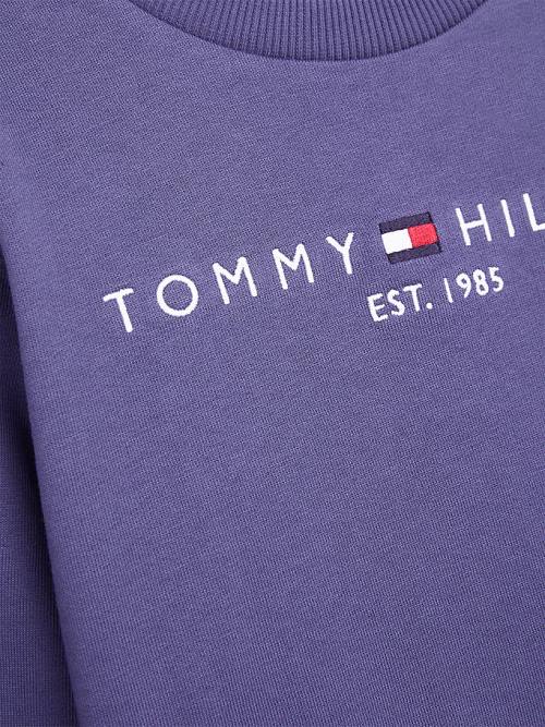 Tommy Hilfiger Essential Logo Dekleta Pulover Modra | TH862GBN