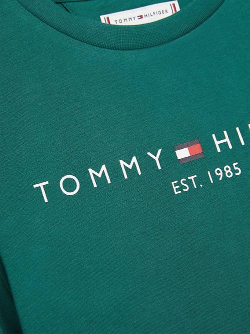 Tommy Hilfiger Essential Organic Cotton Fantje Majice Zelena | TH138BRE