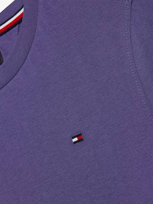 Tommy Hilfiger Essential Organic Cotton Fantje Majice Modra | TH350STI