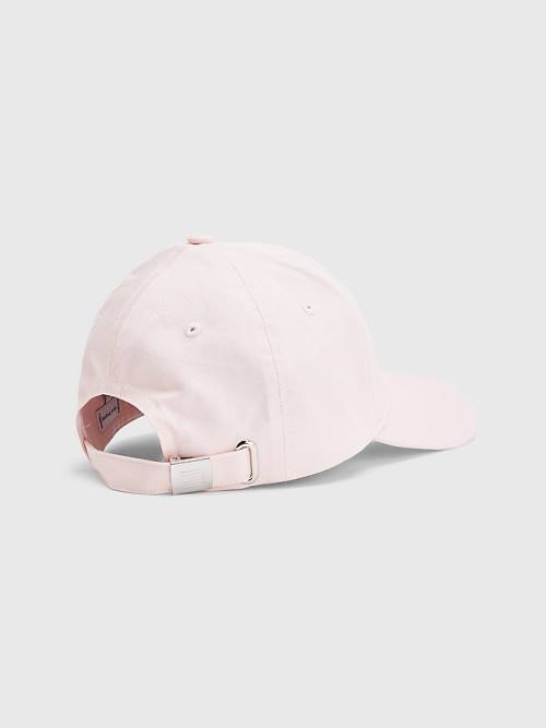 Tommy Hilfiger Essential Organic Cotton Flag Cap Ženske Kapa Roza | TH627FAK