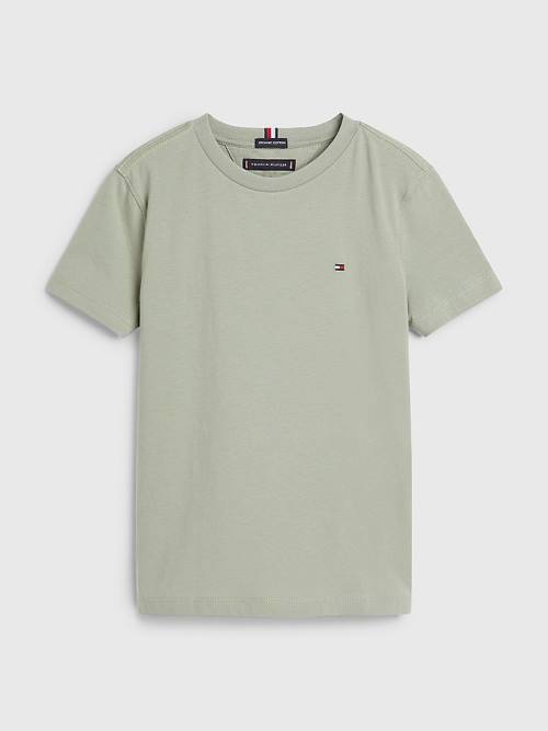 Tommy Hilfiger Essential Organic Cotton Fantje Majice Siva | TH723DEN