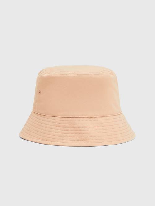 Tommy Hilfiger Essential Organic Cotton Bucket Ženske Kapa Bež | TH793XGW