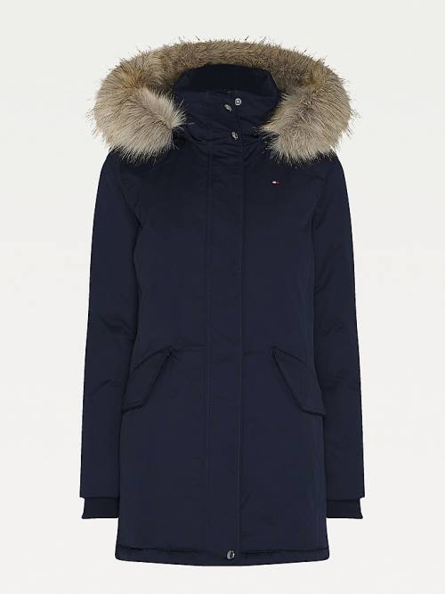 Tommy Hilfiger Essential Padded Parka Ženske Plašč Modra | TH608STC