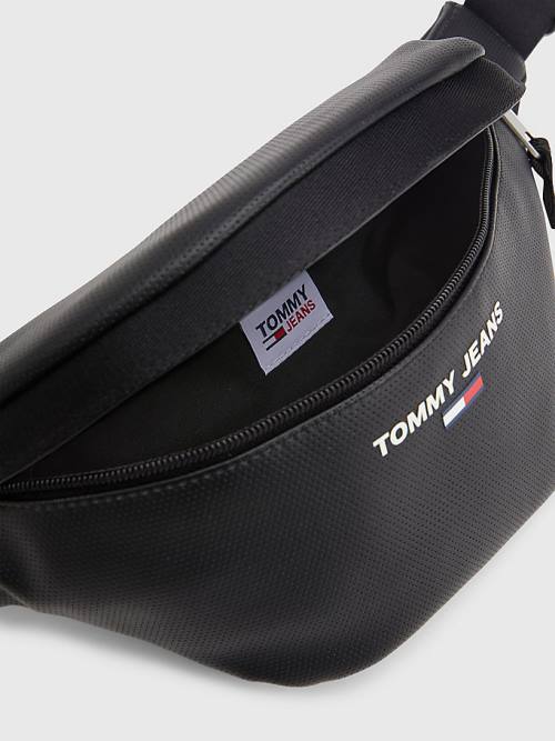 Tommy Hilfiger Essential Perforated Bumbag Moški Torbice Črna | TH045DJQ