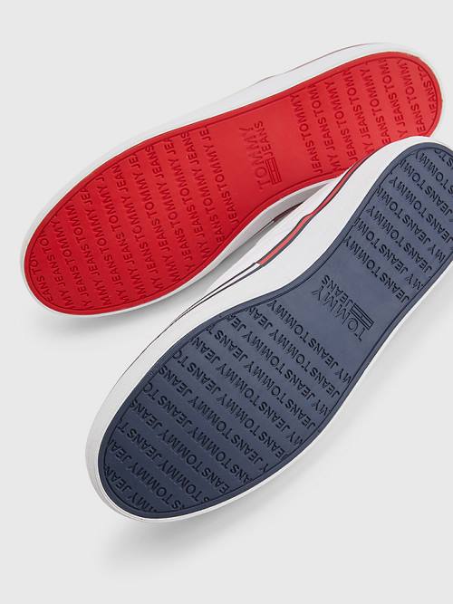 Tommy Hilfiger Essential Signature Slip-On Moški Superge Bela | TH917EIC