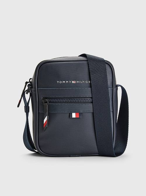 Tommy Hilfiger Essential Small Reporter Moški Torbice Modra | TH924CHT