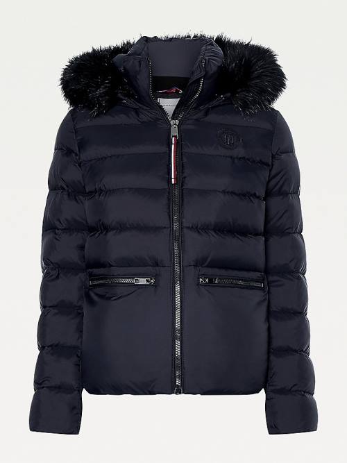 Tommy Hilfiger Essential TH Protect Padded Ženske Jakne Črna | TH913OAH