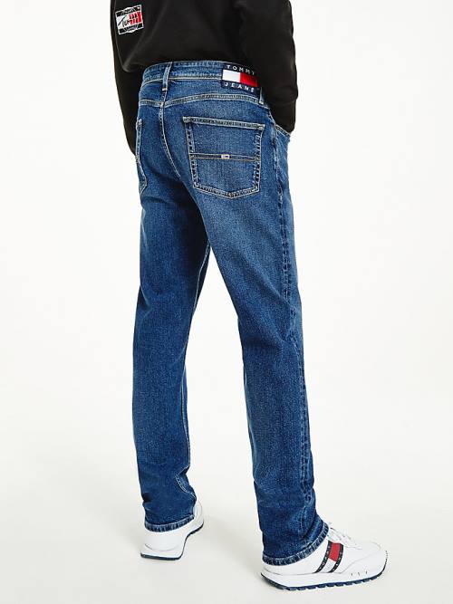 Tommy Hilfiger Ethan Relaxed Straight Moški Kavbojke Denim | TH734FWB