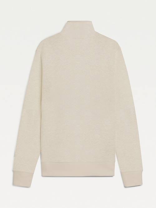 Tommy Hilfiger Exclusive Mock Turtleneck Moški Pulover Bež | TH749WCS