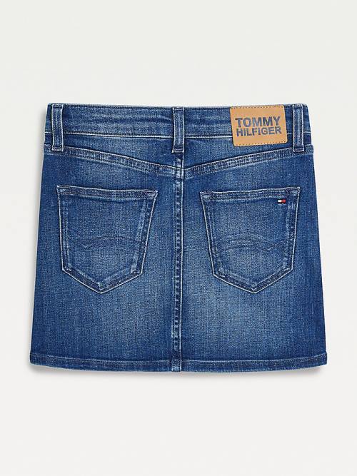 Tommy Hilfiger Faded Regular Fit Denim Dekleta Krilo Denim | TH812NYK