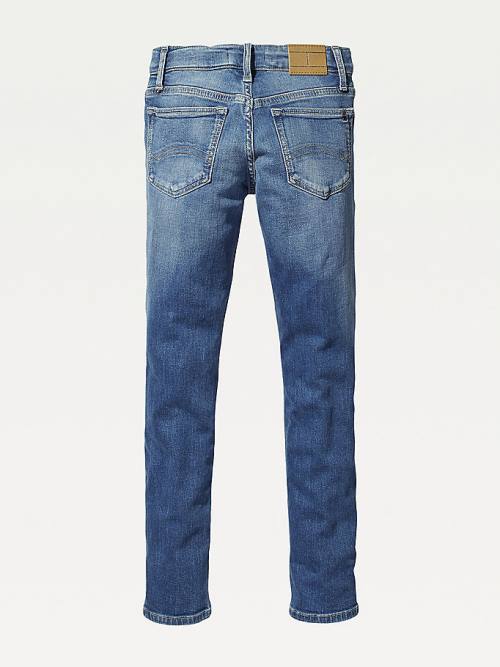 Tommy Hilfiger Faded Skinny Dekleta Kavbojke Denim | TH567MBV