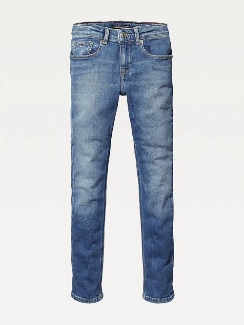 Tommy Hilfiger Faded Skinny Dekleta Kavbojke Denim | TH567MBV