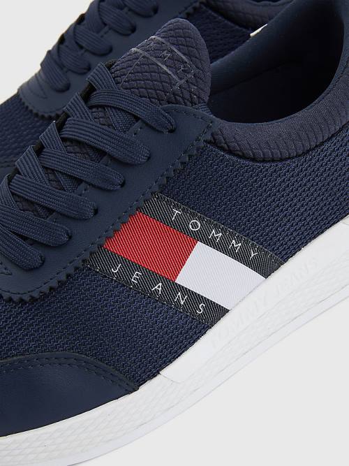 Tommy Hilfiger Flexi Knitted Ženske Superge Modra | TH780KDG