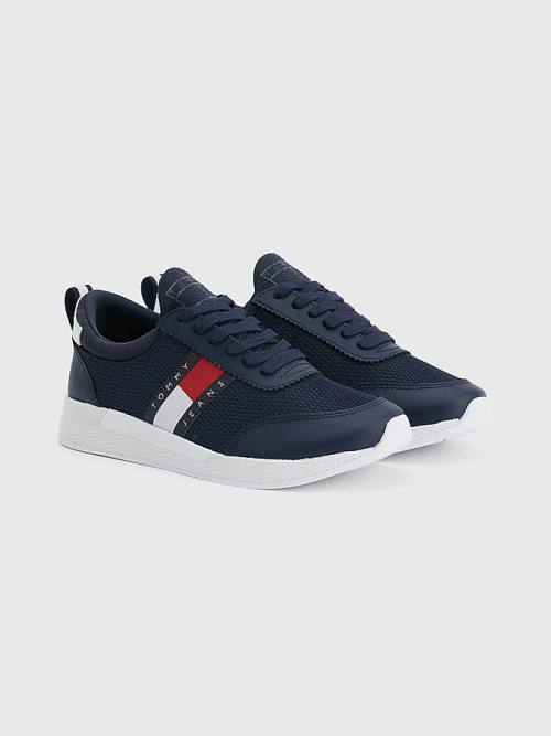 Tommy Hilfiger Flexi Knitted Ženske Superge Modra | TH780KDG