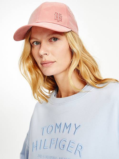 Tommy Hilfiger Fresh Monogram Embroidery Cap Ženske Kapa Oranžna | TH713OEQ