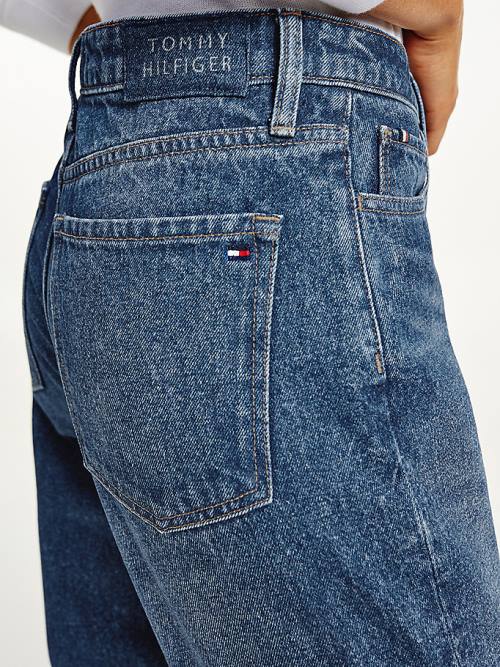 Tommy Hilfiger Gramercy High Rise Tapered Mom Ženske Kavbojke Denim | TH529HYK