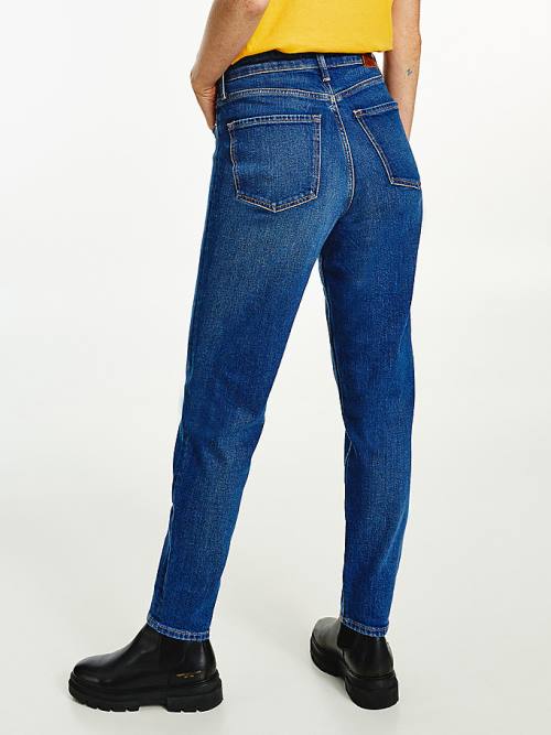 Tommy Hilfiger Gramercy High Rise Tapered Mom Ženske Kavbojke Denim | TH982OZS