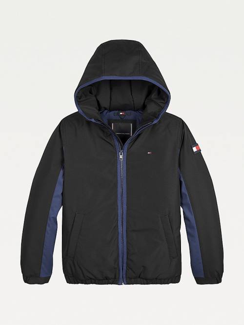 Tommy Hilfiger H Padded Fantje Jakne Črna | TH468JPX