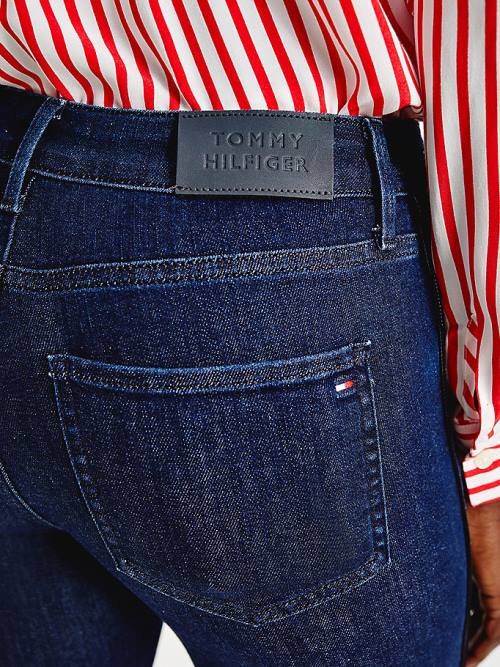 Tommy Hilfiger Harlem High Rise Super Skinny Ženske Kavbojke Denim | TH341LWP