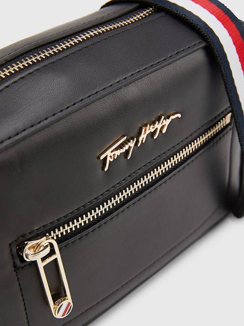 Tommy Hilfiger Iconic Camera Ženske Torbice Črna | TH247JKI