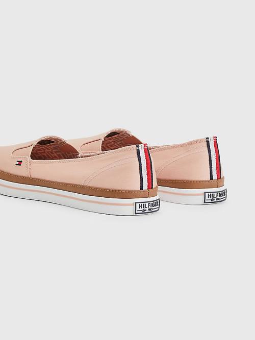 Tommy Hilfiger Iconic Slip-On Ženske Superge Roza | TH746COE