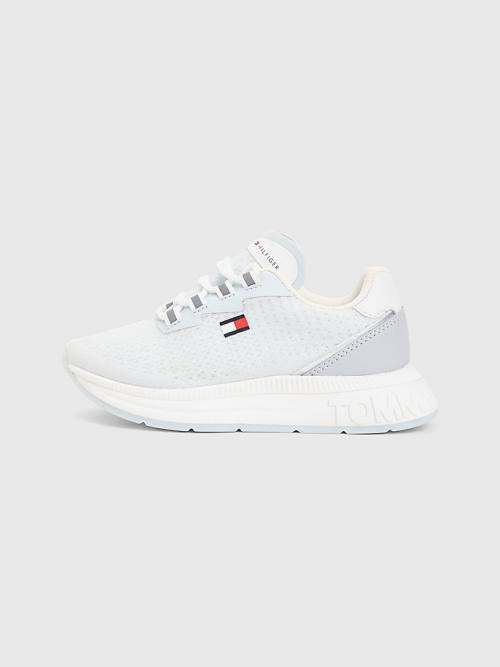 Tommy Hilfiger Knit Low-Top Flag Dekleta Superge Modra | TH012IZA