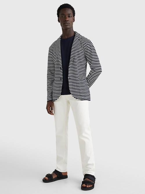 Tommy Hilfiger Knitted Stripe Moški Suknjič Multi | TH423DMW