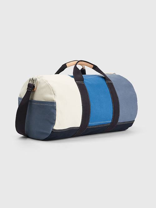 Tommy Hilfiger Large Canvas Duffle Moški Torbice Modra | TH742FDG