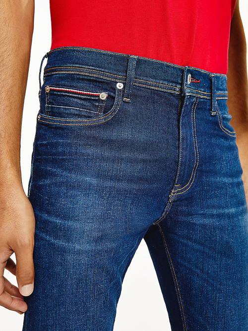 Tommy Hilfiger Layton Extra Slim Faded Moški Kavbojke Denim | TH427VYB