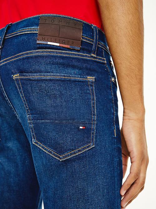 Tommy Hilfiger Layton Extra Slim Faded Moški Kavbojke Denim | TH427VYB