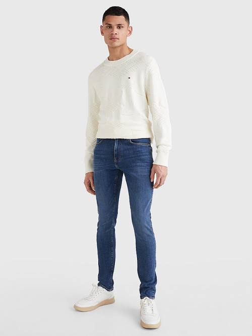 Tommy Hilfiger Layton Extra Slim Faded Moški Kavbojke Denim | TH569YWX