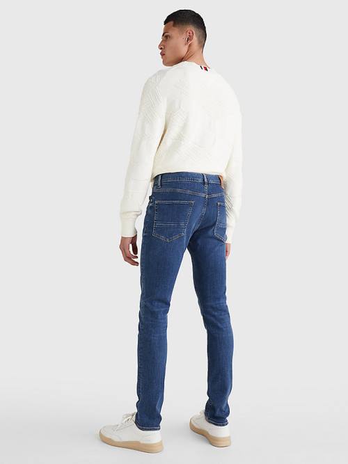 Tommy Hilfiger Layton Extra Slim Faded Moški Kavbojke Denim | TH569YWX