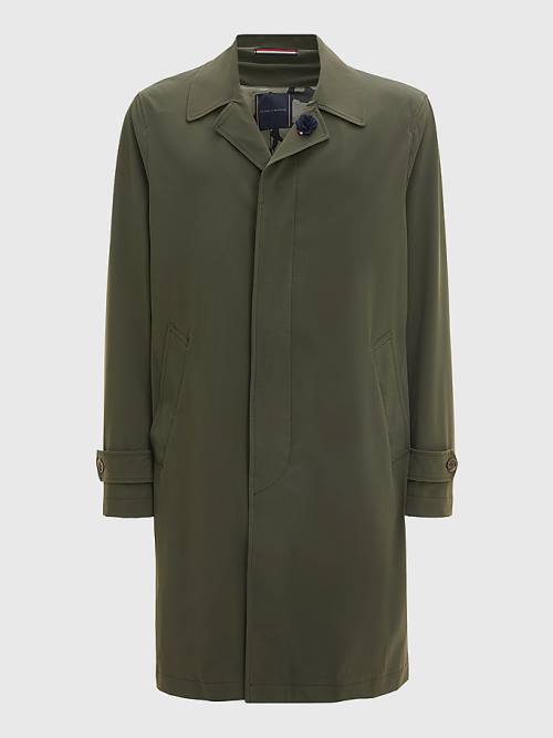 Tommy Hilfiger Light Trench Moški Plašč Zelena | TH908DLQ