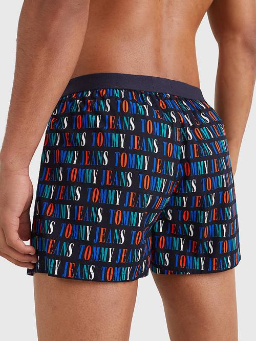 Tommy Hilfiger Logo Waistband Boxer Shorts Moški Spodnje Perilo Bež | TH721TBH