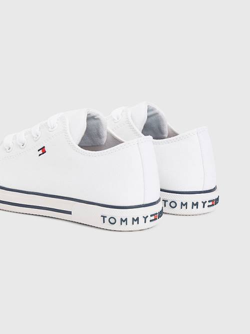 Tommy Hilfiger Low-Top Dekleta Superge Bela | TH302HAB