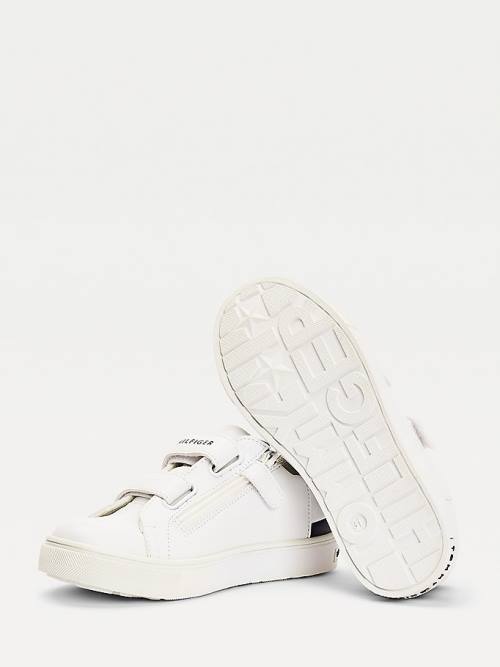 Tommy Hilfiger Low-Top Fantje Superge Bela | TH460WUZ