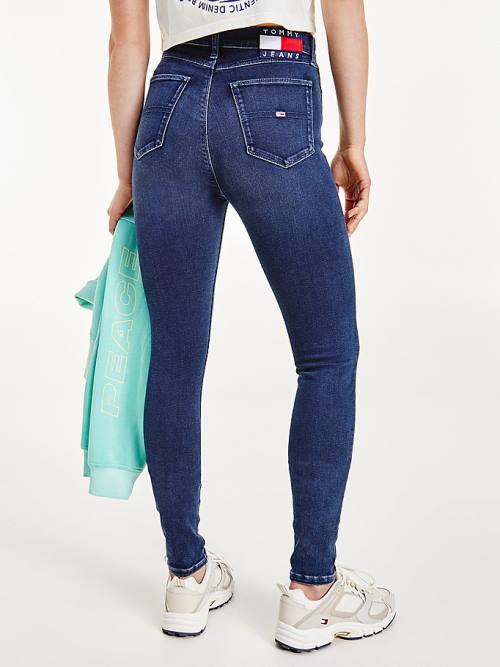 Tommy Hilfiger Melany Ultra High Rise Super Skinny Ženske Kavbojke Denim | TH476CDR