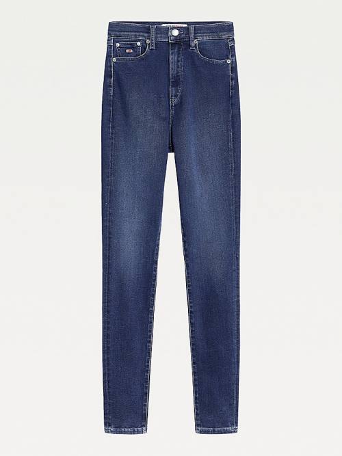 Tommy Hilfiger Melany Ultra High Rise Super Skinny Ženske Kavbojke Denim | TH476CDR