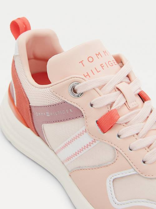 Tommy Hilfiger Metallic Retro Ženske Superge Roza | TH601JOS