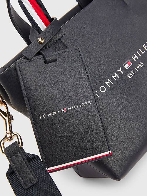 Tommy Hilfiger Micro Tote Ženske Torbice Modra | TH975DKT