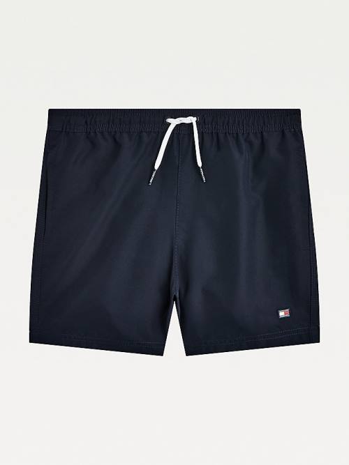 Tommy Hilfiger Mid Length Shorts Fantje Kopalke Modra | TH830CQS