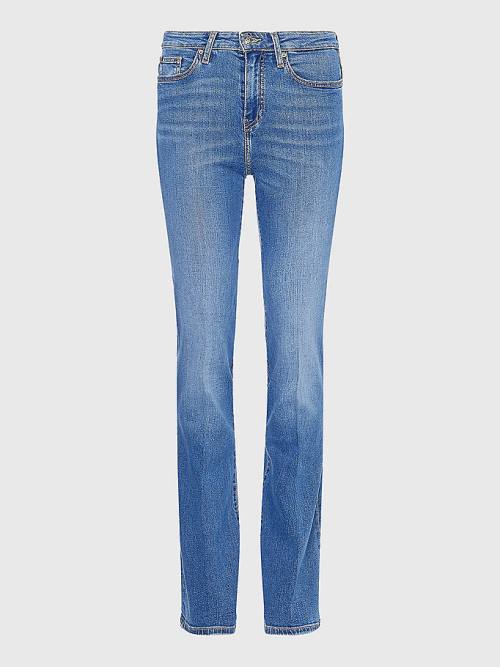 Tommy Hilfiger Mid Rise Bootcut Ženske Kavbojke Denim | TH729DTO