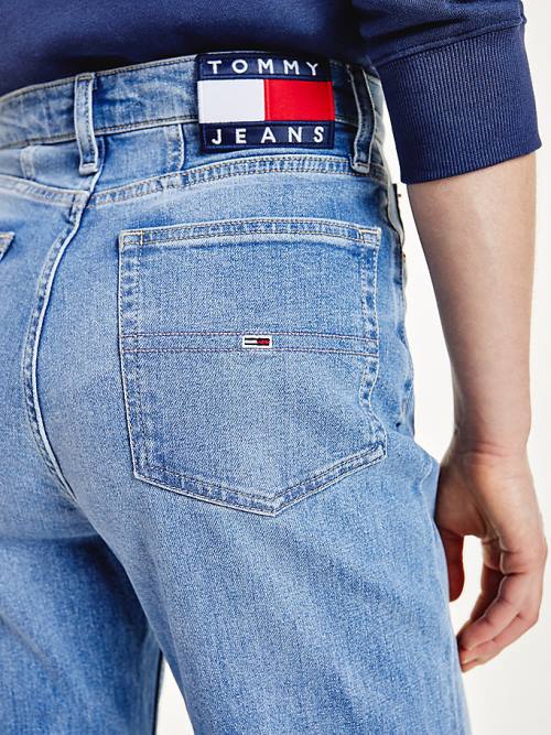 Tommy Hilfiger Mom Ultra High Rise Tapered Ženske Kavbojke Denim | TH506QFG