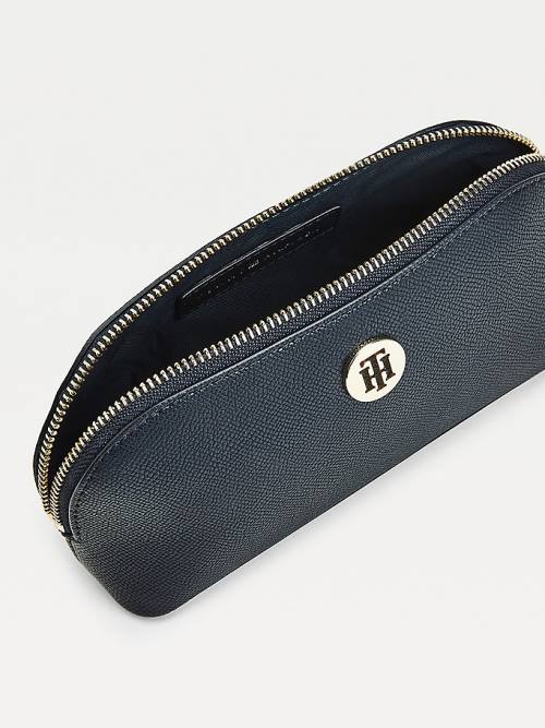 Tommy Hilfiger Monogram Makeup Bag Gift Set Ženske Kapa Modra | TH480DLU